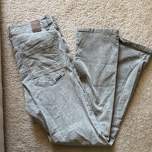 Prana corduroy men’s Slim Fit Pants light green 32x32 worn once